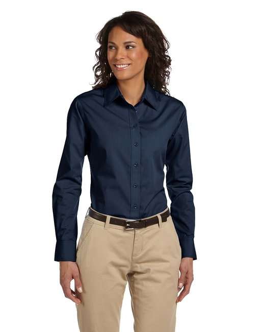 Harriton M510W Ladies' 3.1 oz. Essential Poplin