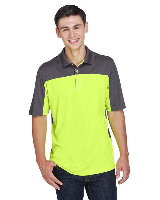 Ash City - Core 365 CE101 Men's Balance Colorblock Performance Piqué Polo