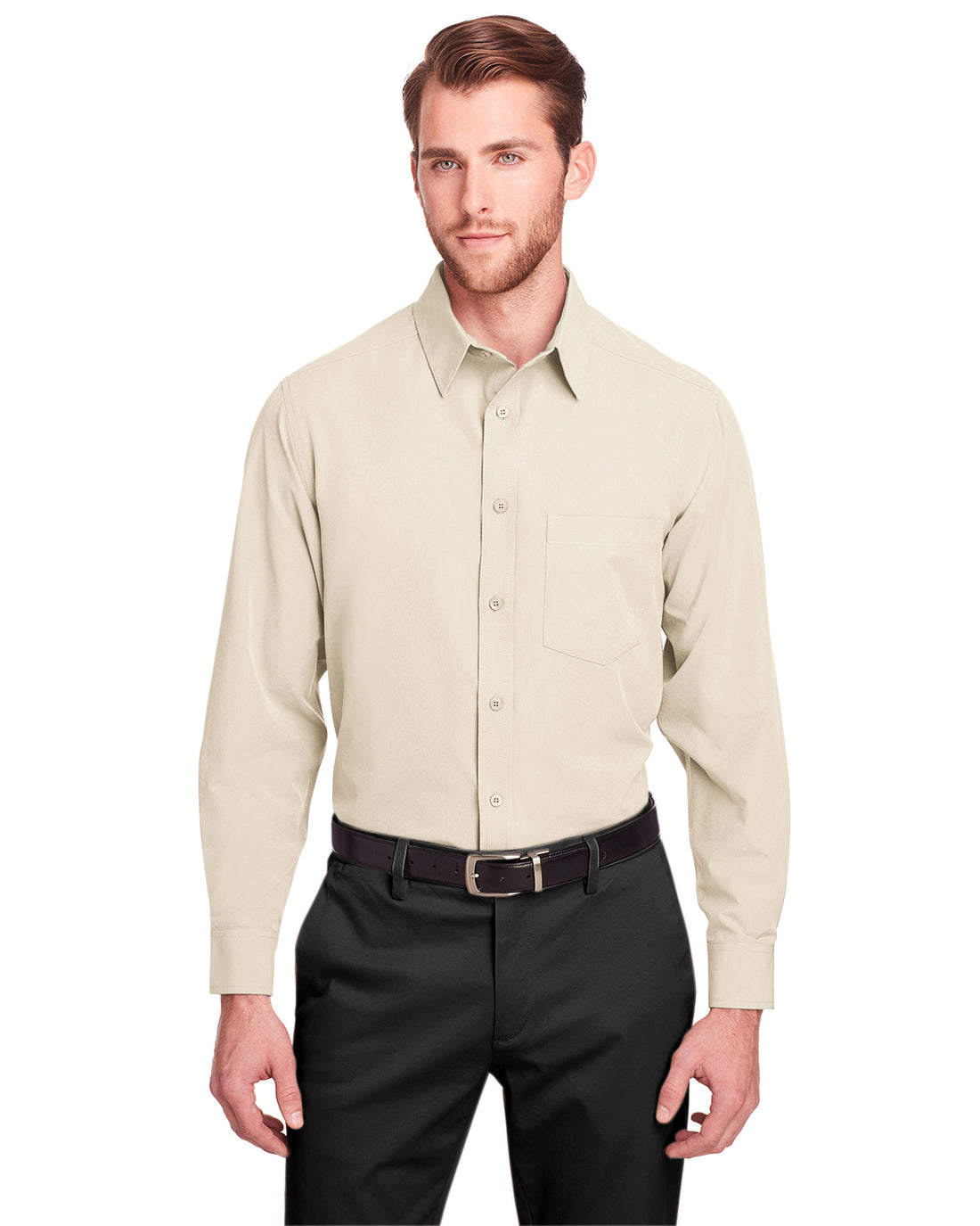 UltraClub UC500 Men'S Bradley Performance Woven Shirt