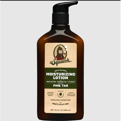 Dr. Squatch Pine Tar Lotion Made in USA For Men